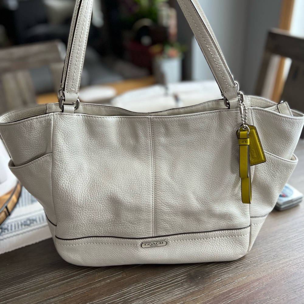 Coach Cream bag